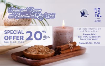 Special Offer 20% off Spa