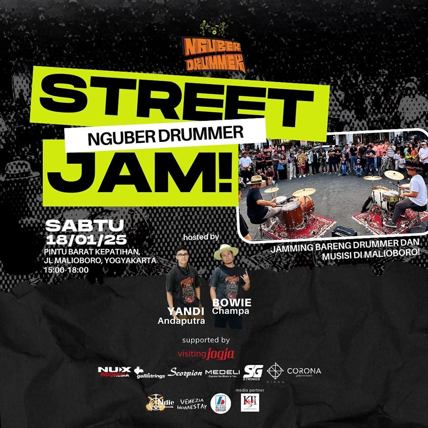 Poster Event NGUBER DRUMMER